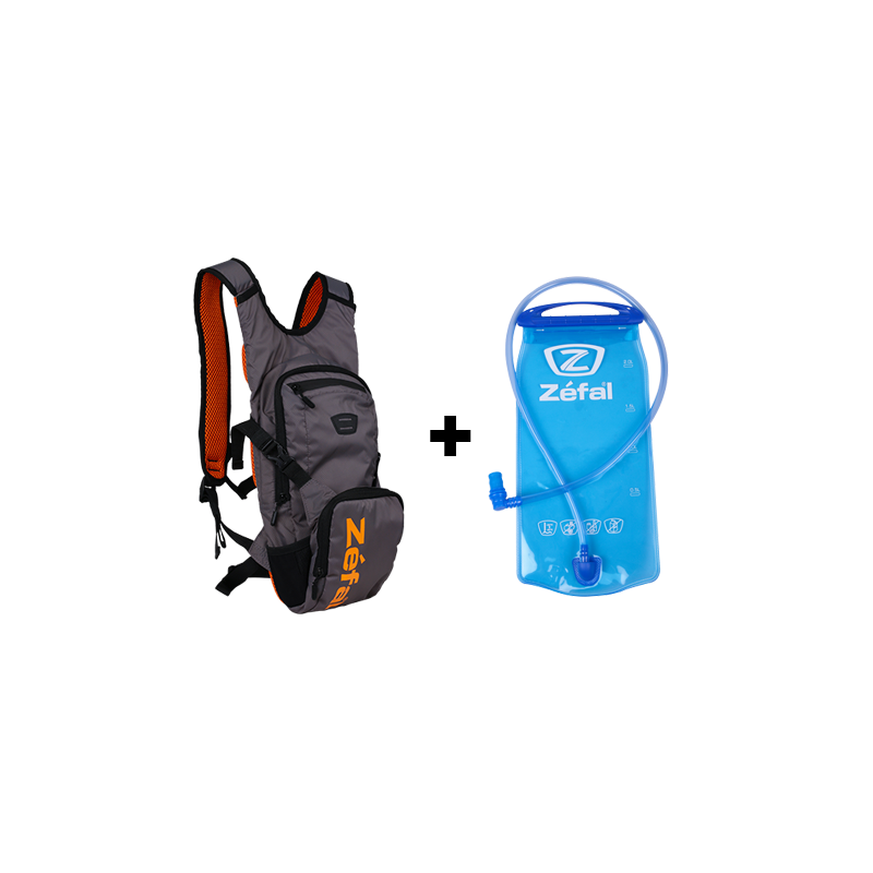 Zefal Z Hydro XC 2 Liter Water Backpack - Gray