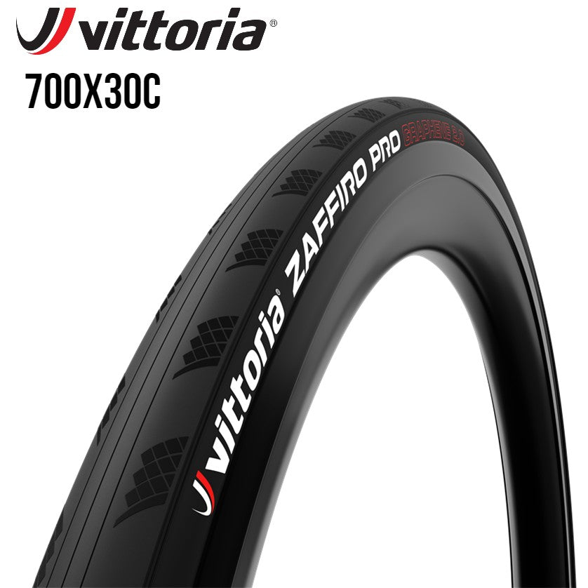 Vittoria Zaffiro Pro V Road Bike Tire Graphene 2.0 (Folding) - Full Black